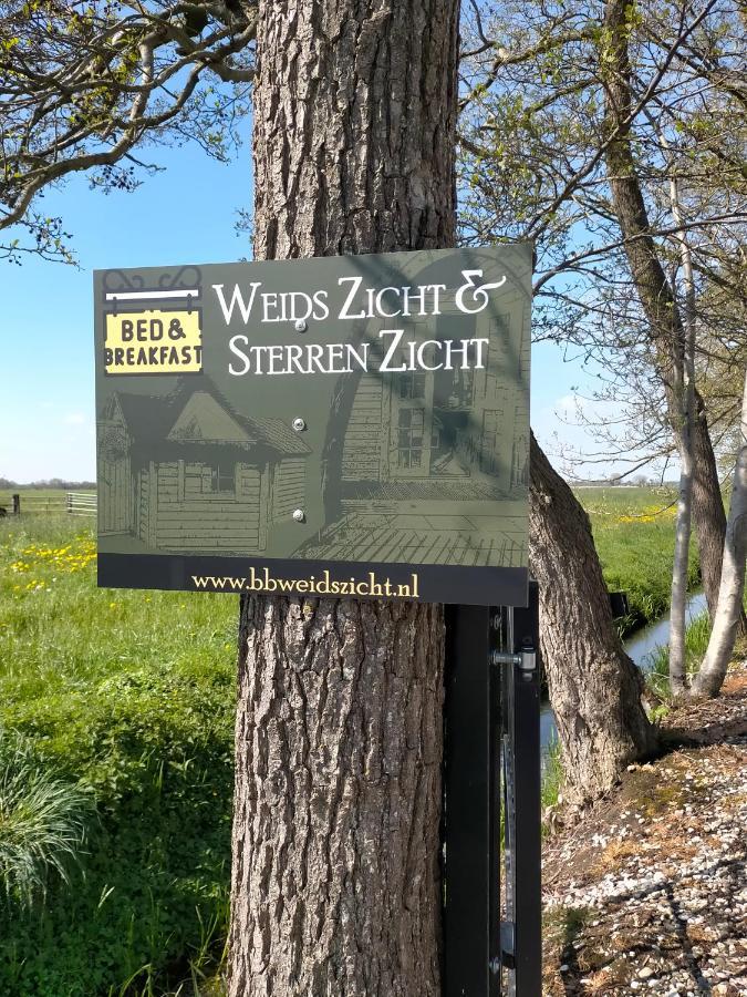 Sterrenzicht Bb Weidszicht Bed & Breakfast Doezum Luaran gambar
